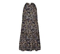 VERO MODA VMDORA Kaya Robe Courte pour Femme WVN G Blazer/AOP:Dora, L, Bleu Marine Blazer/AOP:Dora, L