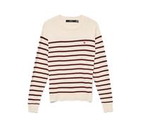 VERO MODA Vmdory Ls Pull à col Rond Boo, Bouleau, M