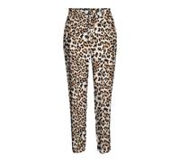 VERO MODA Vmeasy Joy Nw Loose Pants WVN GA Pantalon, Tan/AOP : léopard, M Femmes