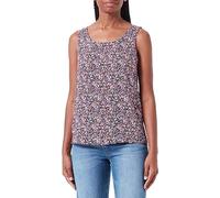 Vero Moda Vmeasy SL Débardeur R1 WVN GA Top, Georgia Peach/AOP:Cille, M Femme