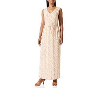 Vero Moda Vmeasy SL Tank Maxi Dress R1 WVN GA Robe, Blanc Neige/AOP:Cille, M Femme