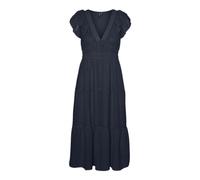 VERO MODA Vmemilie WVN Ce Robe midi à Manches Capes pour Femme, Blazer Bleu Marine., S