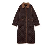 VERO MODA Vmemily Manteau long Boo, Gâteau au chocolat, M