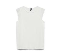 VERO MODA Vmemily SL Gathering Top JRS Noos, Blanche-Neige, S Femme