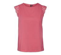 VERO MODA Vmemily SL Gathering Top JRS Noos, Sorbet Framboise, XL Femme