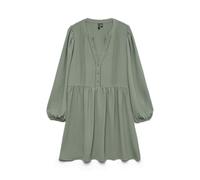 Vero Moda Vmemma Ls WVN GA Noos Robe en Dentelle, Laurel Wreath, L