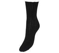 VERO MODA VMENA Socks Noos Chaussettes, Black, Taille Unique aux Femmes
