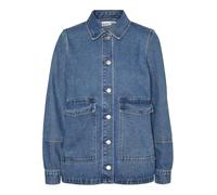 VERO MODA Vmenya Gu323 Boo Veste de Travail L/S Jean, Denim Bleu médium, XS Femmes