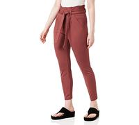 Vero Moda VMEVA HR Loose Paperbag Pant GA Noos Short, Sable, L/32L Femme
