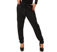 VERO MODA Vmeva Mr Loose String Pants Noos, Pantalon Femme, Noir (Black), W22/L34 (Taille fabricant: Medium)