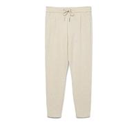 VERO MODA VMEVA MW Pantalon String Ample GA Noos, Pierre de Pumice - Détails : mélange, L / 30L