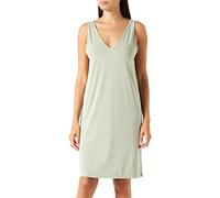 VERO MODA VMFILLI V-Neck SL Knee Dress Noos Petite Suspension, Desert Sage, S Femme