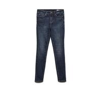 VERO MODA VMFLASH Jean Skinny pour Femme Taille Moyenne Coupe Skinny, Bleu foncé Denim, XXL / 30L