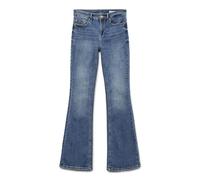 Jean flared fit bleu moyen en coton Ria Bleu Moyen Taille : L / Longueur : 30