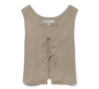 VERO MODA Vmfleur SL String 2Way Top GA, Nomad, M Femmes