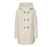 VERO MODA Vmfortune Veste Shila Ga Noos Femme Jacket, Oatmeal/Detail:melange, Taille unique Grande taille