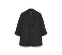 VERO MODA Vmfrida Blazer 3/4 Regular Glitter Noos, Noir, 40 Femmes