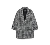 VERO MODA Vmfrida Blazer 3/4 Regular Noos, Noir, 42 Femmes
