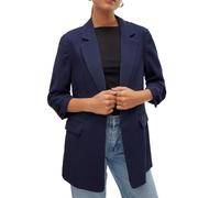 VERO MODA VMFRIDA Blazer pour Femme, Blazer Bleu Marine., 40