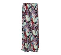 VERO MODA Vmgaja Palma Hw Pantalon WVN GA Tissu, Noir/Rose, M Femme