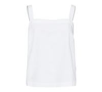 VERO MODA Vmgili Square Neck Singlet WVN GA Top pour Femme, Blanc éclatant., M
