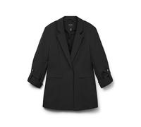 VERO MODA Vmgloria Noos Blazer Slim 3/4 pour Femme, Noir, 44