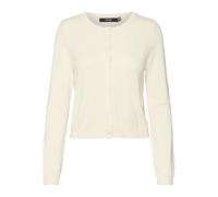 VERO MODA Vmglory Ls O-Neck Cardigan Court GA Noos, Bouleau, L Femme