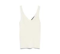 Vero Moda Vmglory SL Débardeur côtelé pour Femme, Cloud Dancer, M