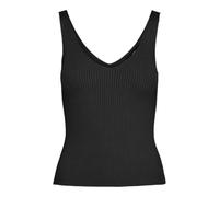 VERO MODA VMGLORY SL Pull en Tricot côtelé pour Femme, Noir, M
