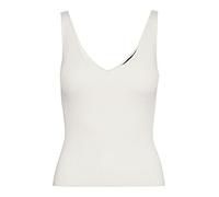 VERO MODA VMGLORY SL Rib Top GA Noos, Cloud Dancer, XL Femme