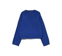 VERO MODA Vmgold Art Ls V-Neck Pullover Pull col en V, Surf The Web, XL Femme