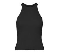 VERO MODA Vmgold Rib Débardeur Sweater, Noir, XS Femme