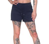 VERO MODA VMHoney Short en Dentelle crochetée pour Femme Style bohème, Blazer Bleu Marine., XS
