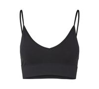 VERO MODA Vmjackie Seamless Crop Top GA Noos, Noir, Small-Medium Femme