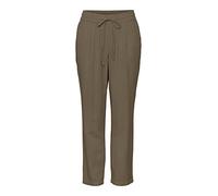 Vero Moda Vmjesmilo Ankle Pants GA Noos Pantalons, Sable, XS Femme