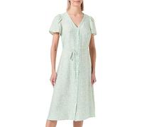 VERO MODA VMJOSIE SS Calf Shirt Dress WVN GA, Vert Clair/AOP : Rita, XS