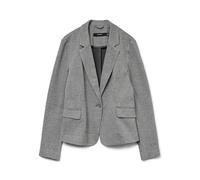 VERO MODA VMJULIA LS Blazer JRS Noos, Dark Grey Melange, 38 Femme