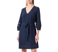 VERO MODA Vmkarin Jill Robe Courte 3/4 WVN GA, Blazer Bleu Marine, S Femme
