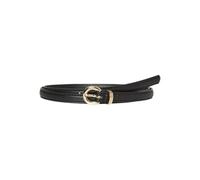 VERO MODA Vmkatja Ceinture enduite Noos synthétique, Noir/détails : doré, 85 cm Femmes