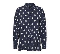 VERO MODA VMKAYA Katja LS WVN GA T-Shirt, Navy Blazer/AOP : Katja, L