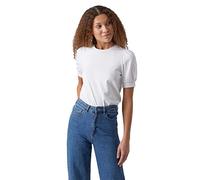 VERO MODA VMKERRY 2/4 O-Neck Top VMA JRS Noos Chemise, Bright White, S aux Femmes