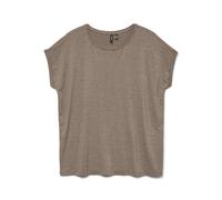 VERO MODA Vmlava GA JRS Noos Top Stripe SS Top Stripe GA JRS Noos, fossile, S