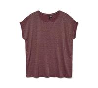 VERO MODA Vmlava GA JRS Noos Top Stripe SS Top Stripe GA JRS Noos, Pourpre, S