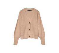 Vero Moda Vmlea Noos Cardigan à col en V et Poignets, Jupe Moon., XS