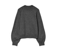Vero Moda VMLEAF Pull en Tricot, Gris foncé mélangé, XS, Gris foncé, XS
