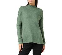 VERO MODA VMLEFILE Oversize Boxy Blouse GA Noos Sweater, Laurel Wreath/Detail:w. Melange, S Femme