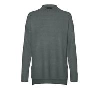 VERO MODA Vmlefile Oversize Boxy Blouse Noos Sweater, Baume Green, M Femme