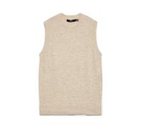 VERO MODA Vmlefile SL Pull à col Rond Noos, Bouleau, XL