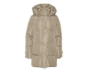 VERO MODA VMLEONIELEA Veste en duvet pour femme, Doeskin., S
