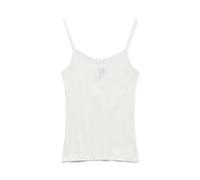 VERO MODA Débardeur Vmlisa Pointelle JRS Noos pour Femme, Blanche-Neige, L